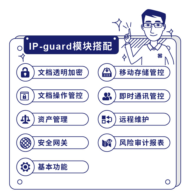 IP-guard模块搭配