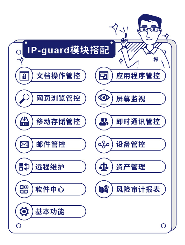 IP-guard模块搭配