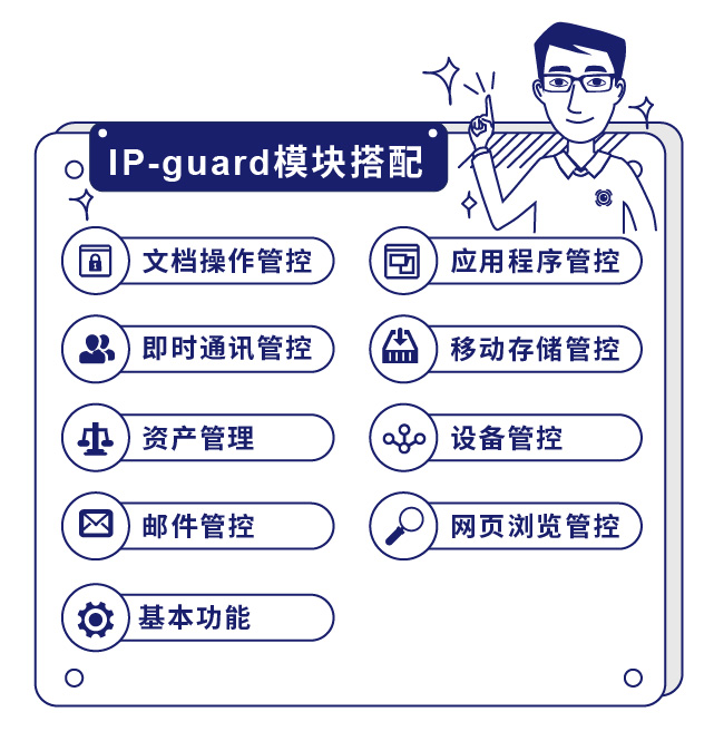 IP-guard模块搭配