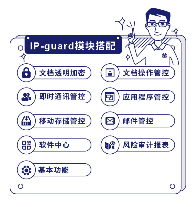 IP-guard模块搭配