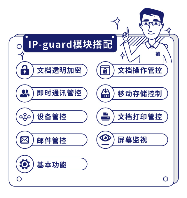 IP-guard模块搭配